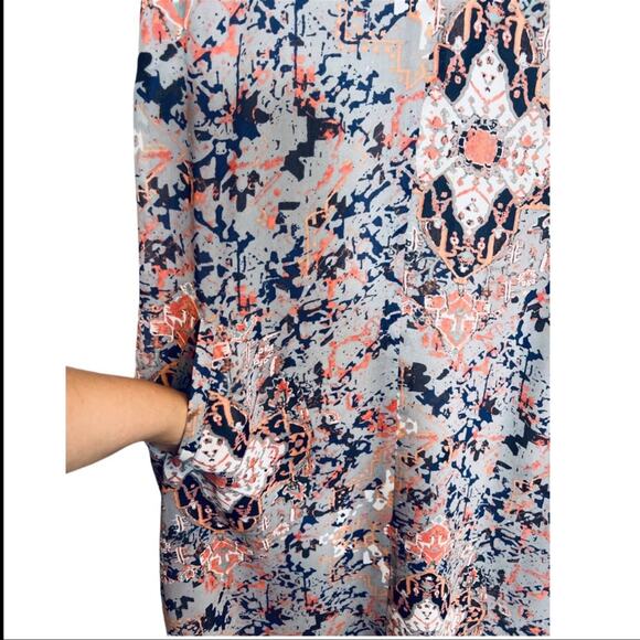 CAbi Fresco Slip lightweight printed Dress Sz M - Picture 7 of 16